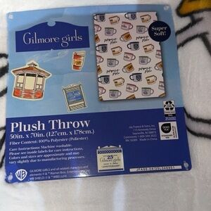 Gilmore Girls Plush Throw Blanket 50 x 70 new